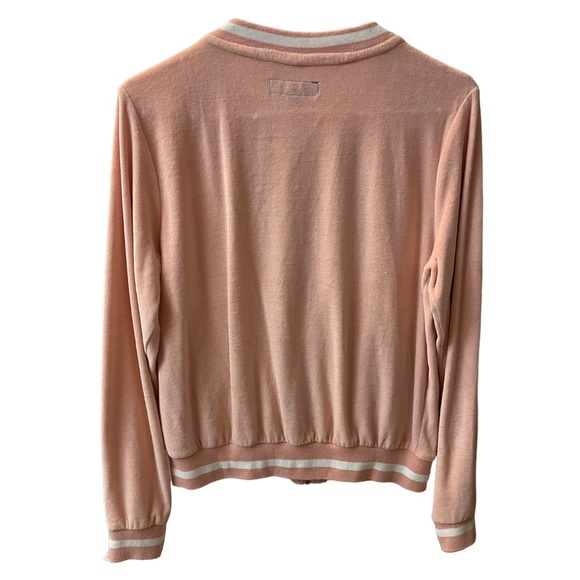 Aeropostale pink varsity stripe jacket - Picture 2 of 3